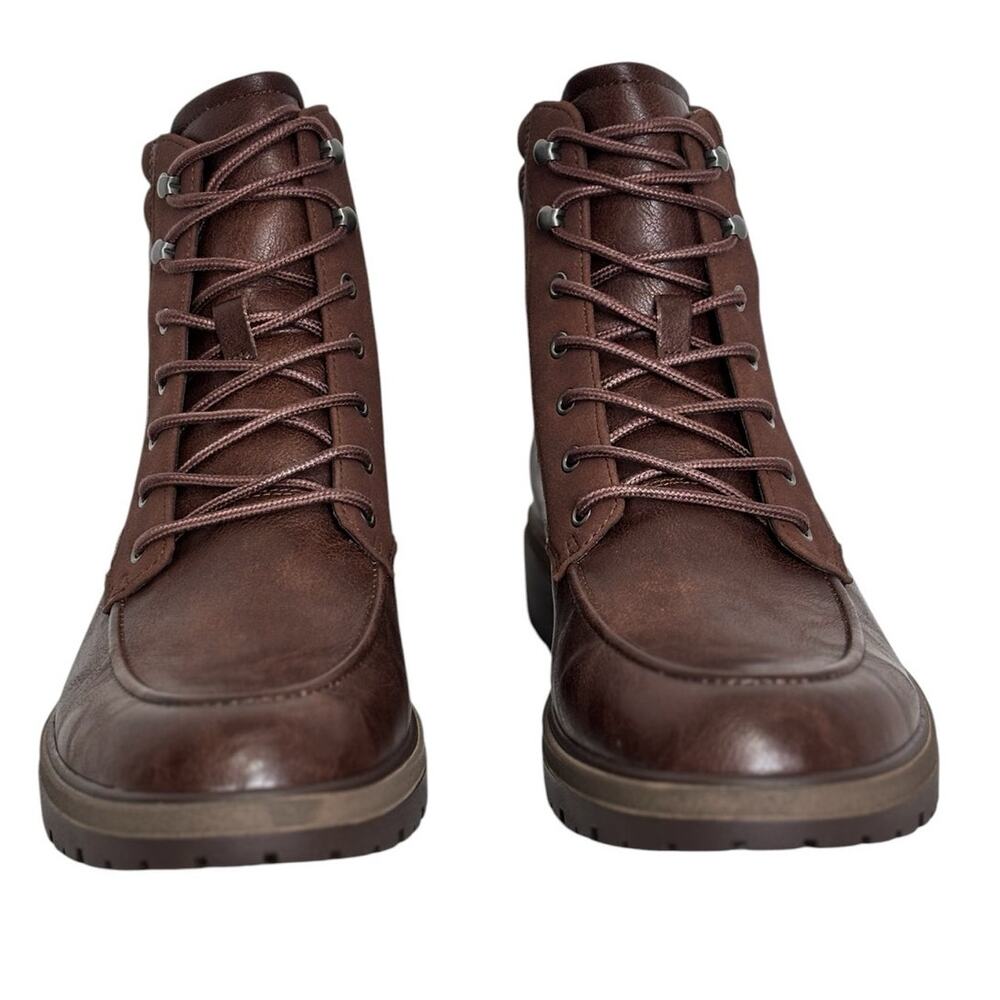 Dr Scholl’s Mens Grayton Dark Brown Mid Shaft Lace Up Boot Size 12 M NEW - Picture 5 of 10